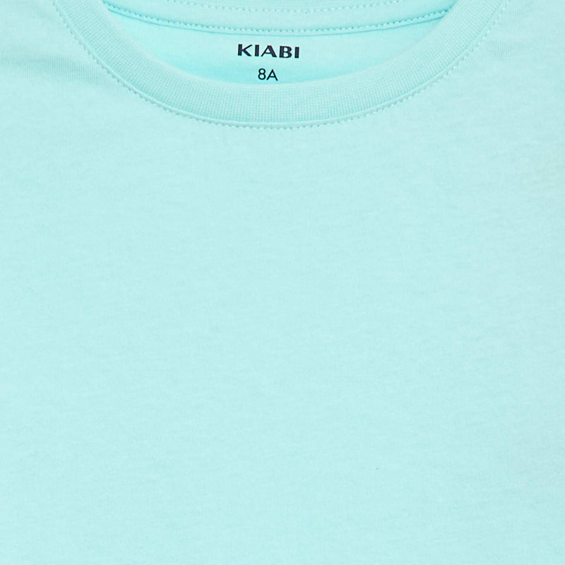 T-shirt basique en jersey uni