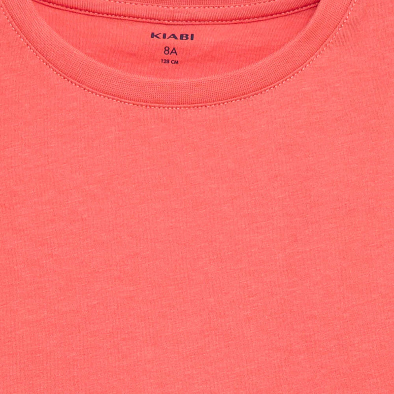T-shirt basique en jersey uni