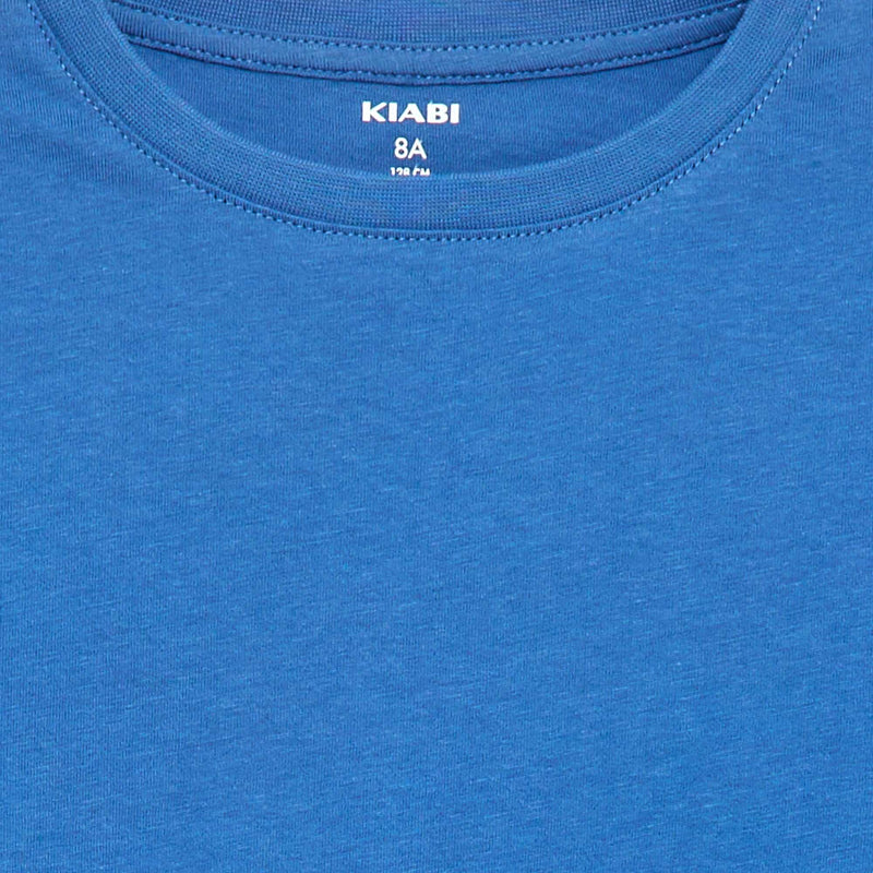 T-shirt basique en jersey uni