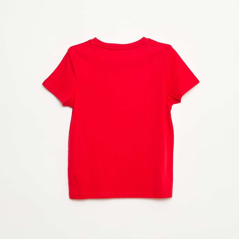 T-shirt basique en jersey uni