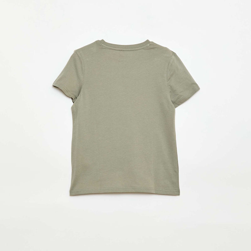 T-shirt basique en jersey uni