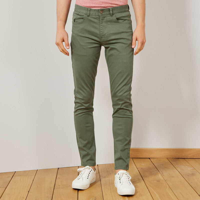 Chino slim 5 poches - L32