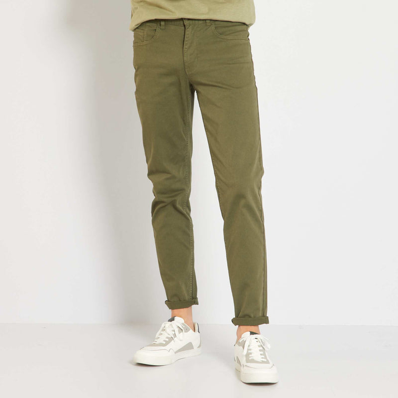 Chino slim 5 poches - L32
