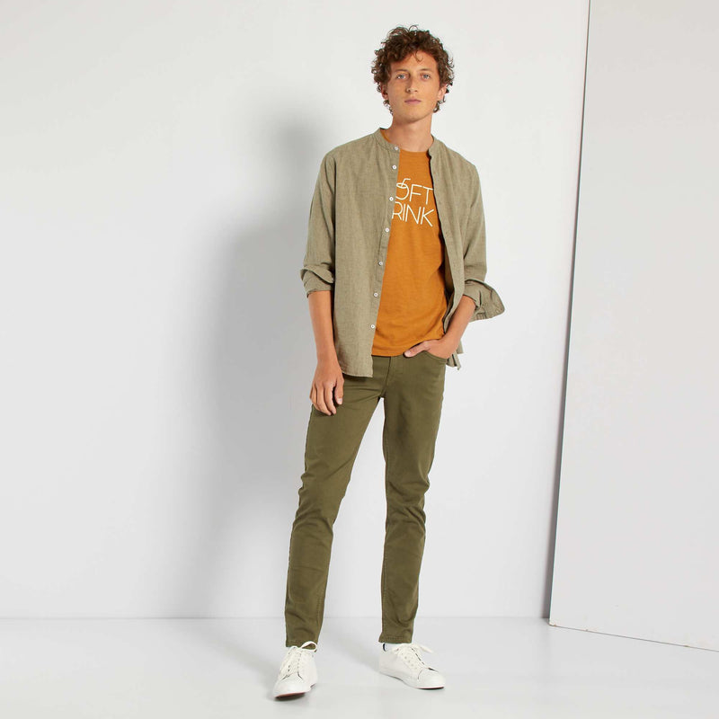 Chino slim 5 poches - L32