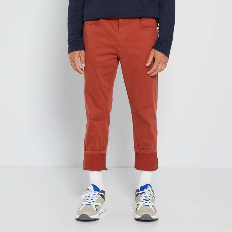 Chino slim 5 poches - L32