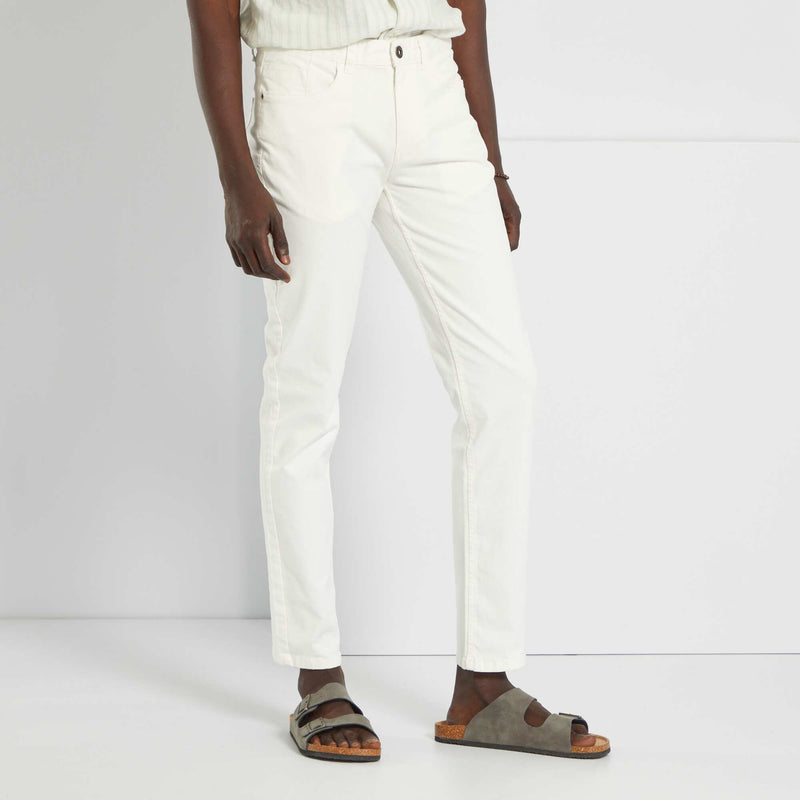 Chino slim 5 poches - L32
