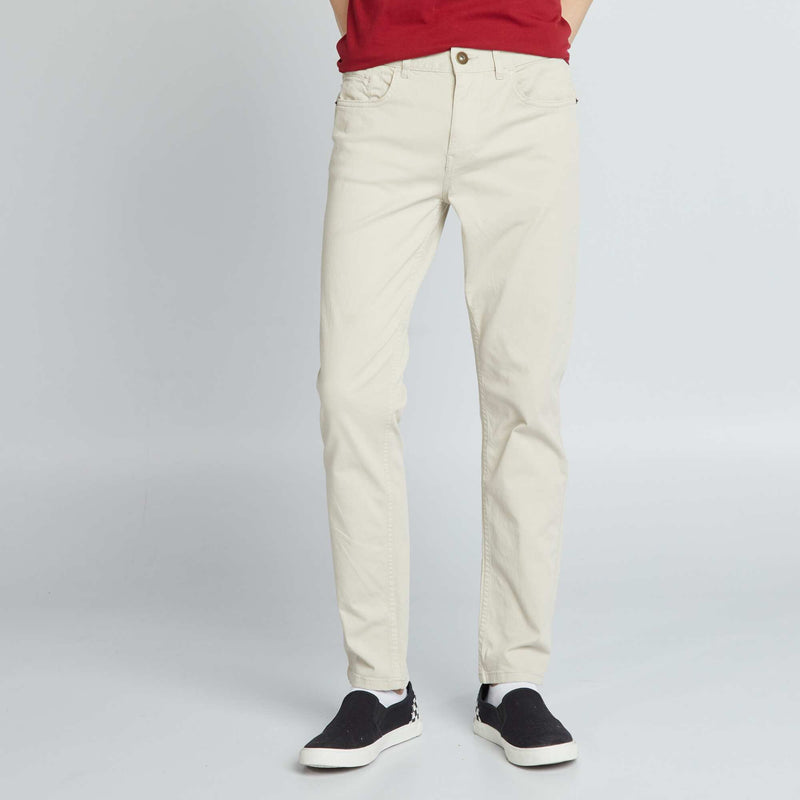 Chino slim 5 poches - L32