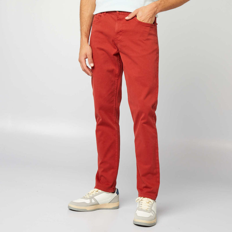 Chino slim 5 poches - L32