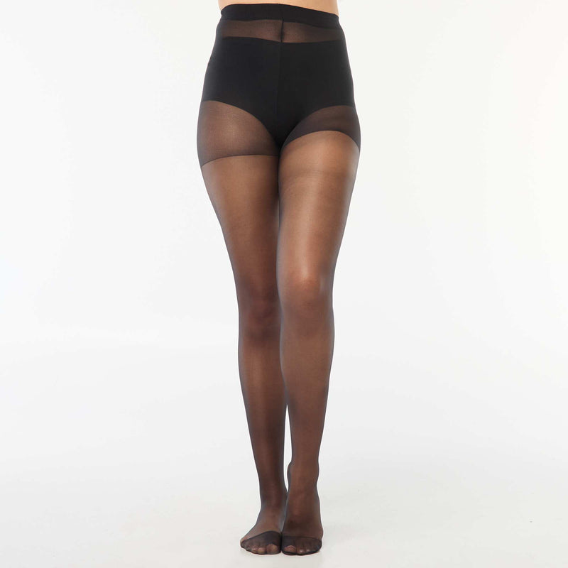 Lot de 2 paires de collants voile 8D