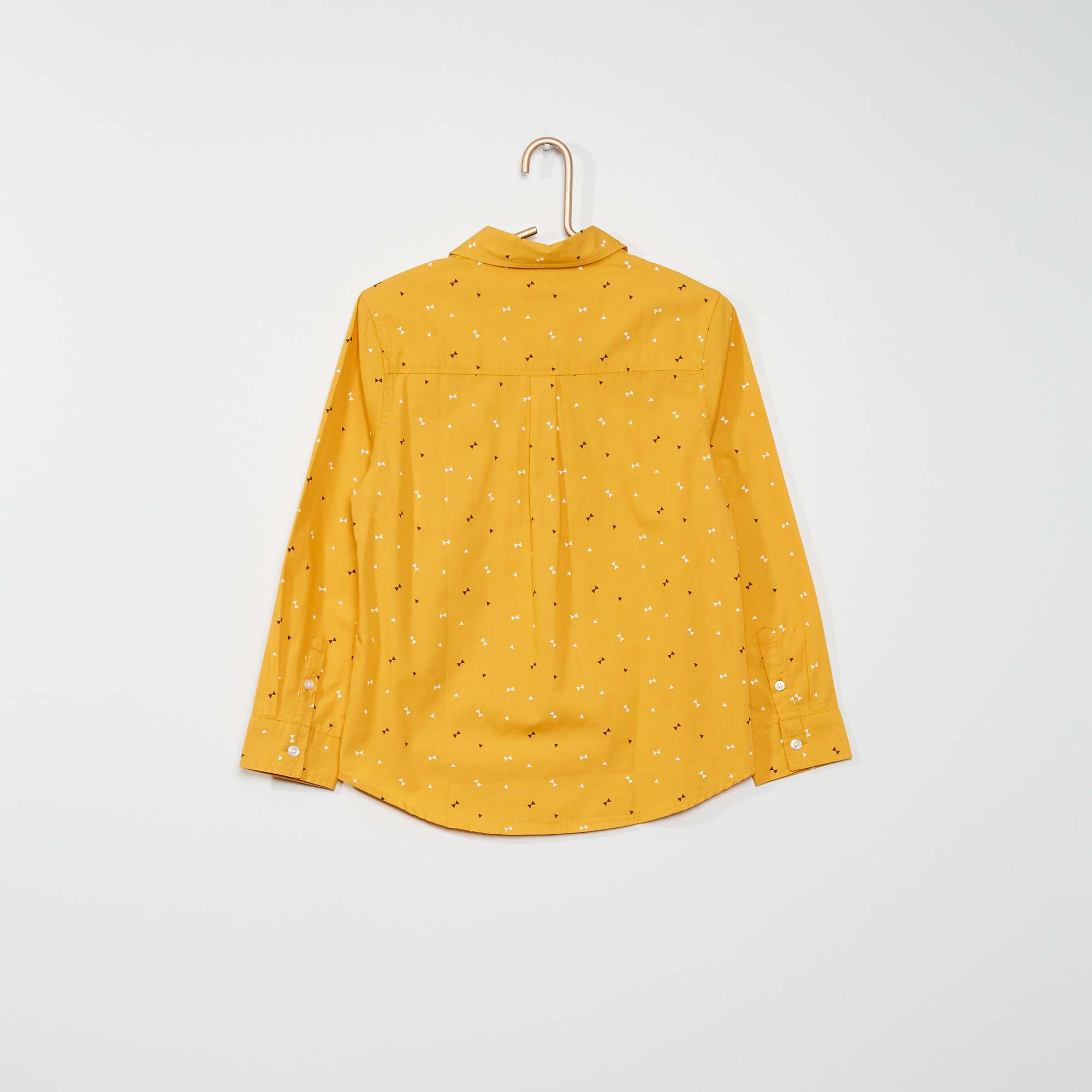 Chemise en popeline fantaisie