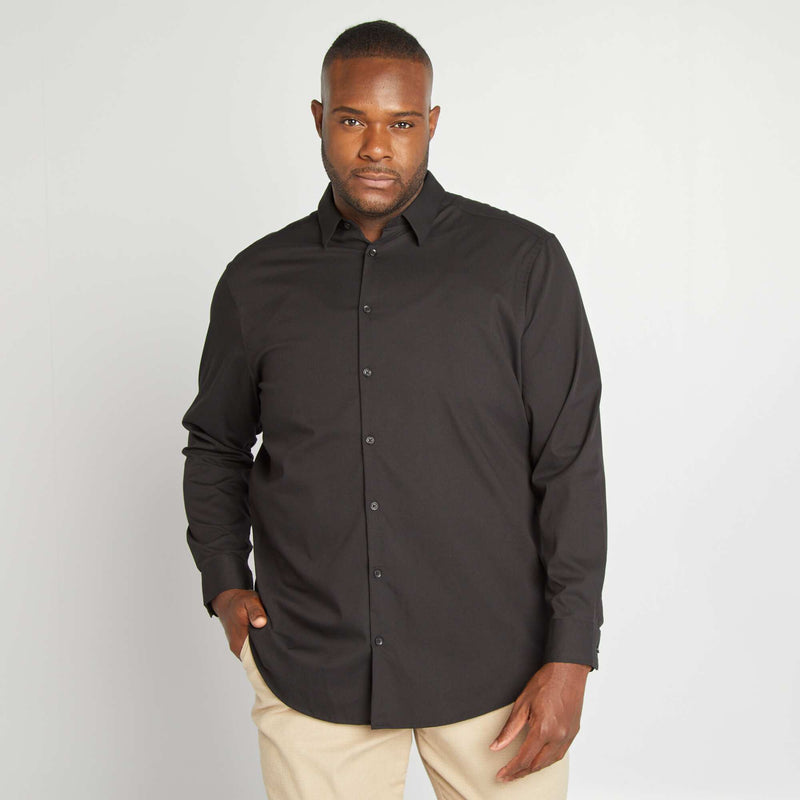Chemise droite et stretch