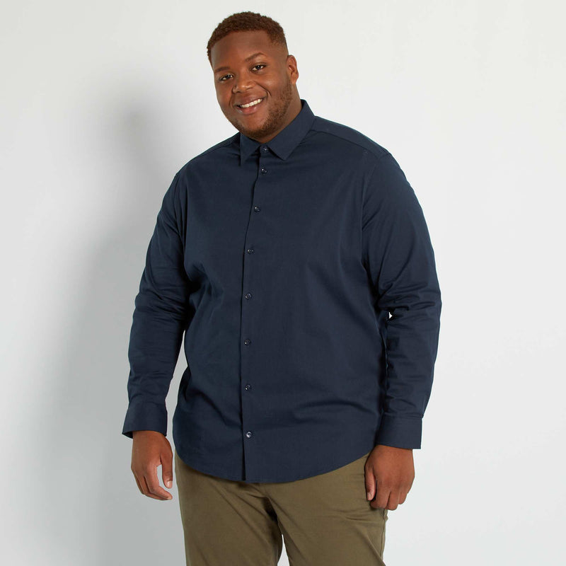 Chemise droite et stretch