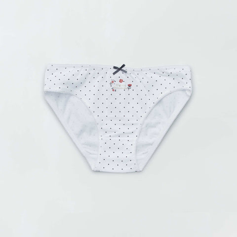 Culottes en jersey avec nœud fantaisie - Lot de 4