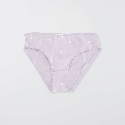 Culottes en jersey avec nœud fantaisie - Lot de 4