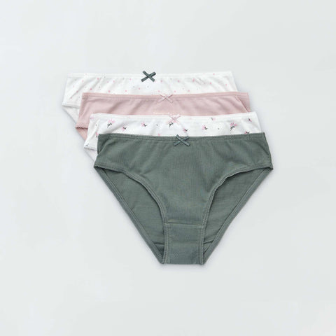 Vert/blanc/rose