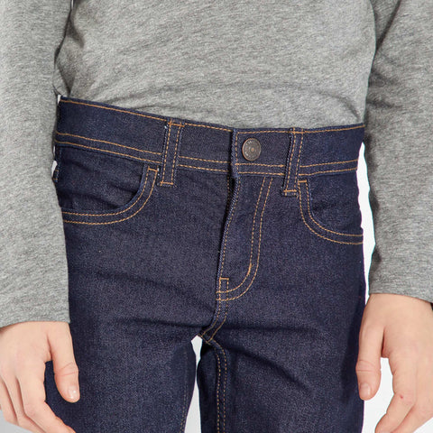 Jean skinny avec taille ajustable