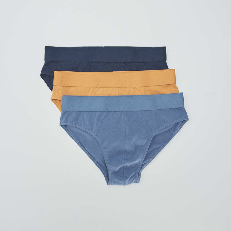 Bleu/marron
