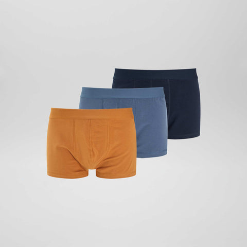 Bleu/marine/marron
