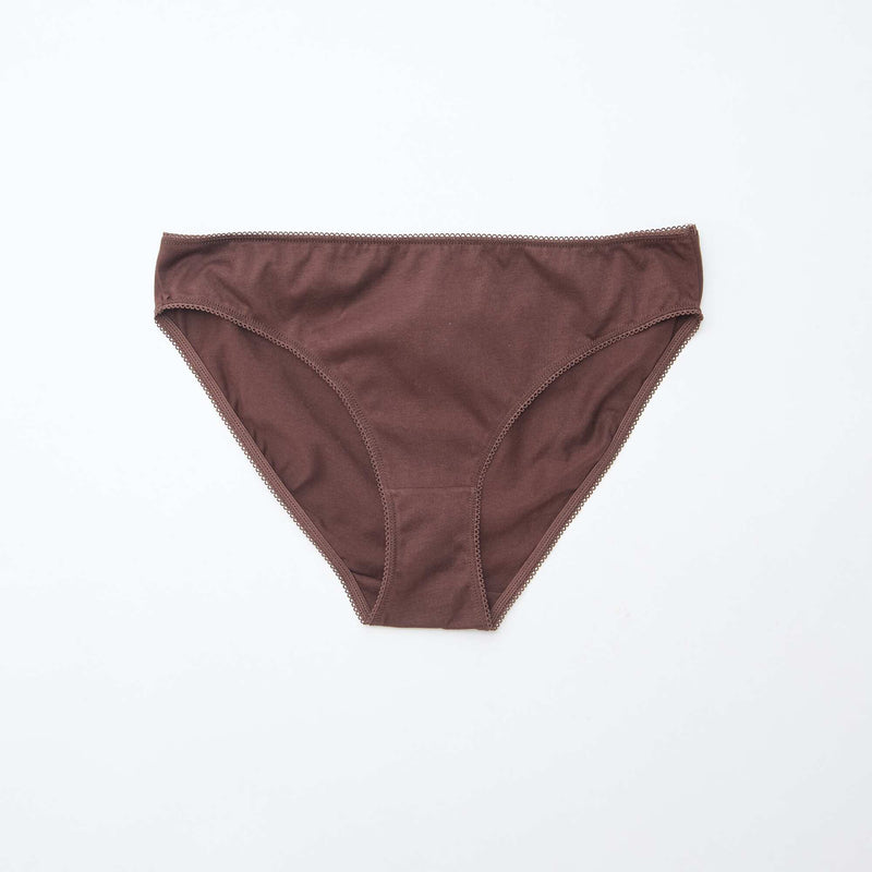 Lot de 5 culottes coton uni