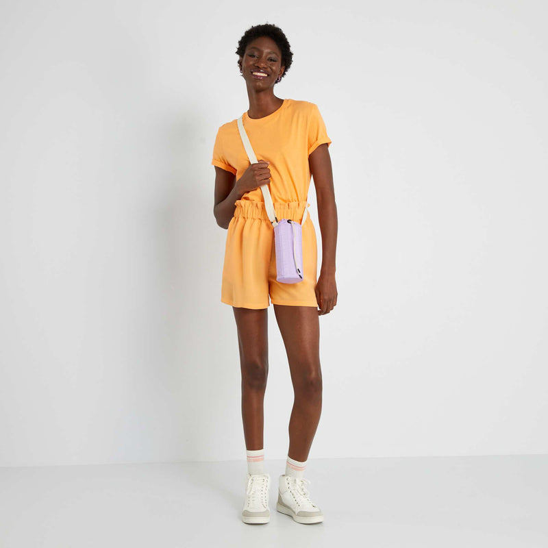 T-shirt uni en jersey