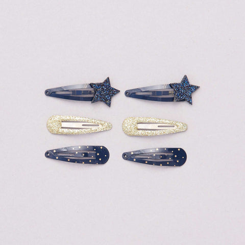 bleu/doré
