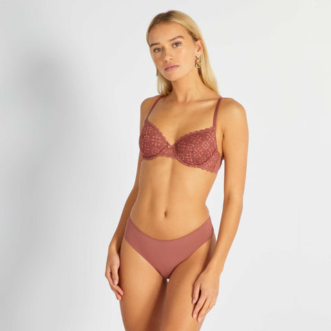 Soutien-gorge paddé dentelle