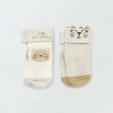 Beige/blanc