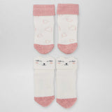 Blanc/rose