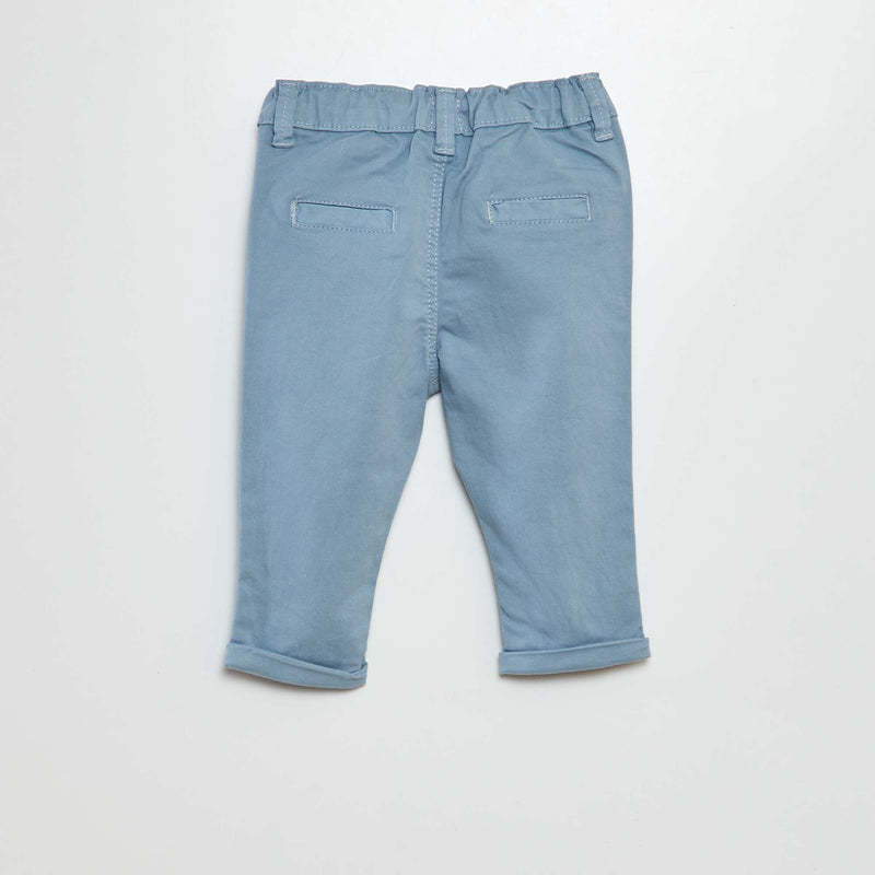 Pantalon chino uni