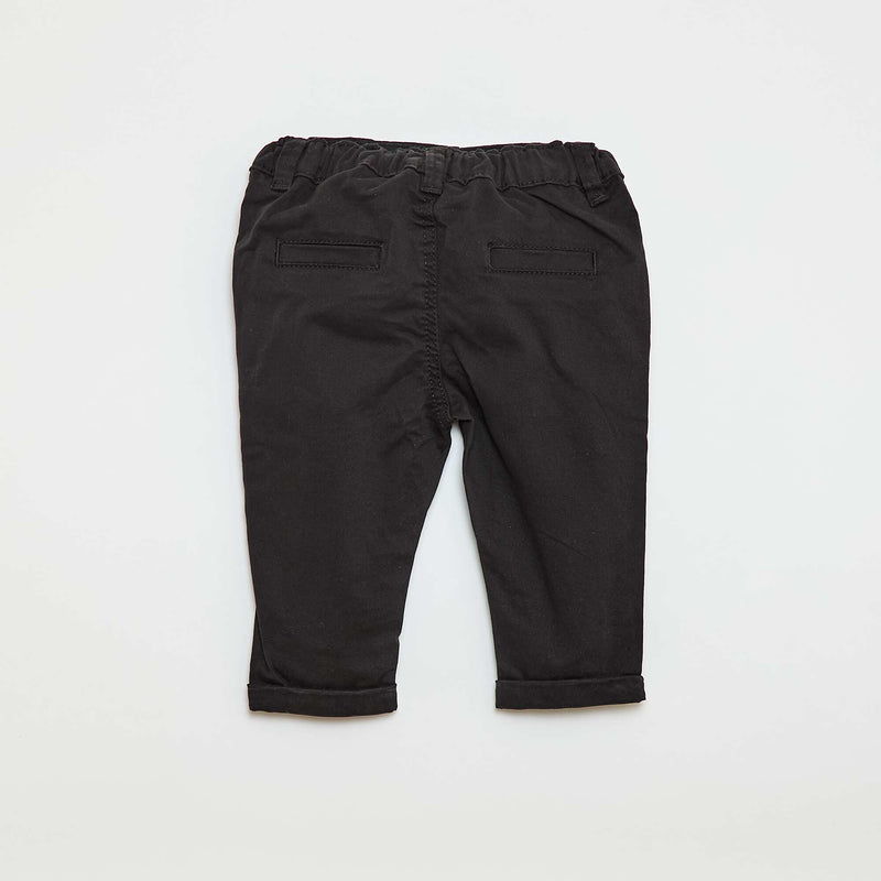 Pantalon chino uni