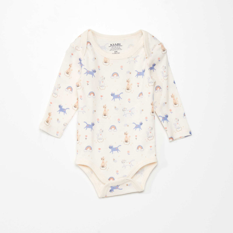 Lot de 3 bodies manches longues