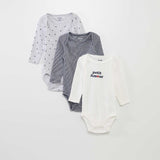 Gris/blanc/bleu marine