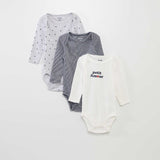 Gris/blanc/bleu marine