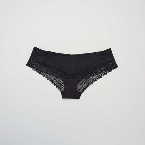 Lot de 3 shorty avec dentelle