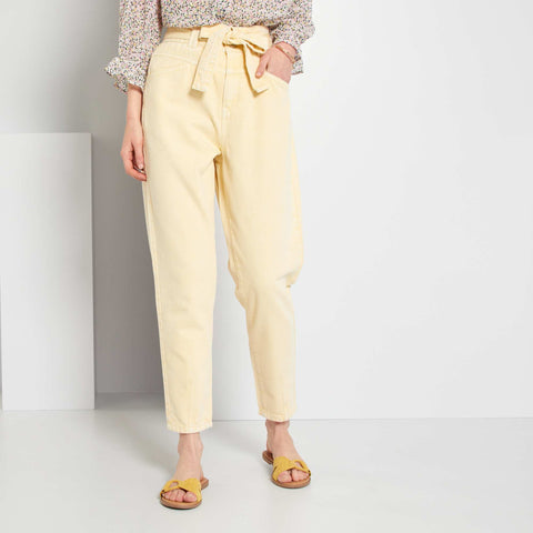 Jean coupe slouchy