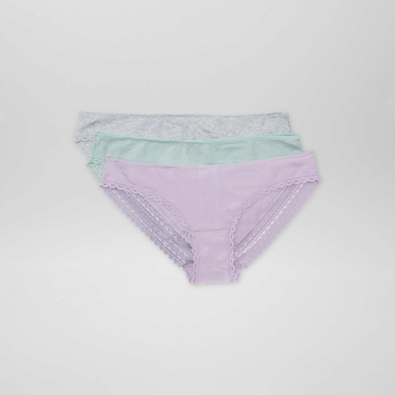 Gris/vert/violet