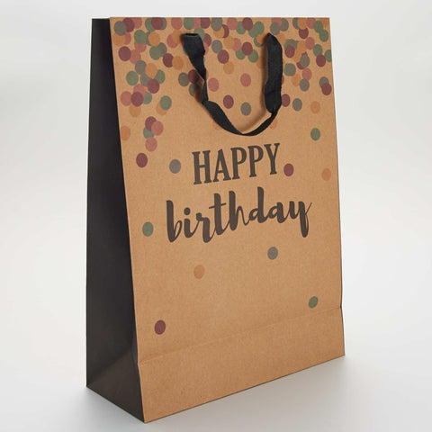 Sac cadeau 'Happy Birthday'