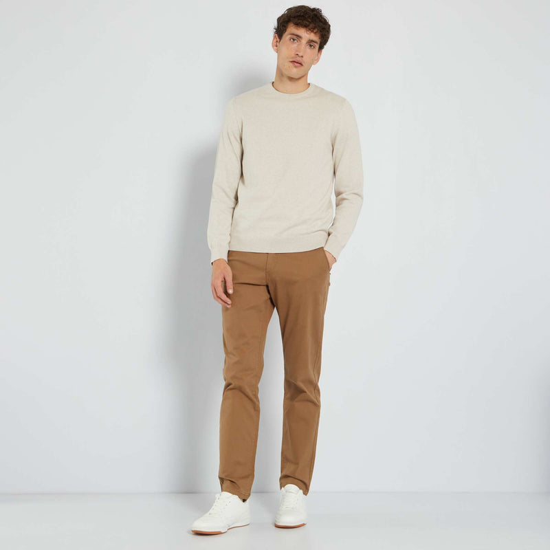 Pantalon chino regular - L32