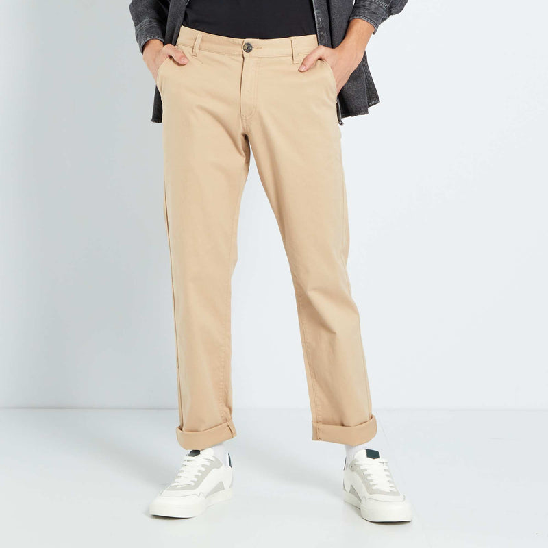 Pantalon chino regular - L32