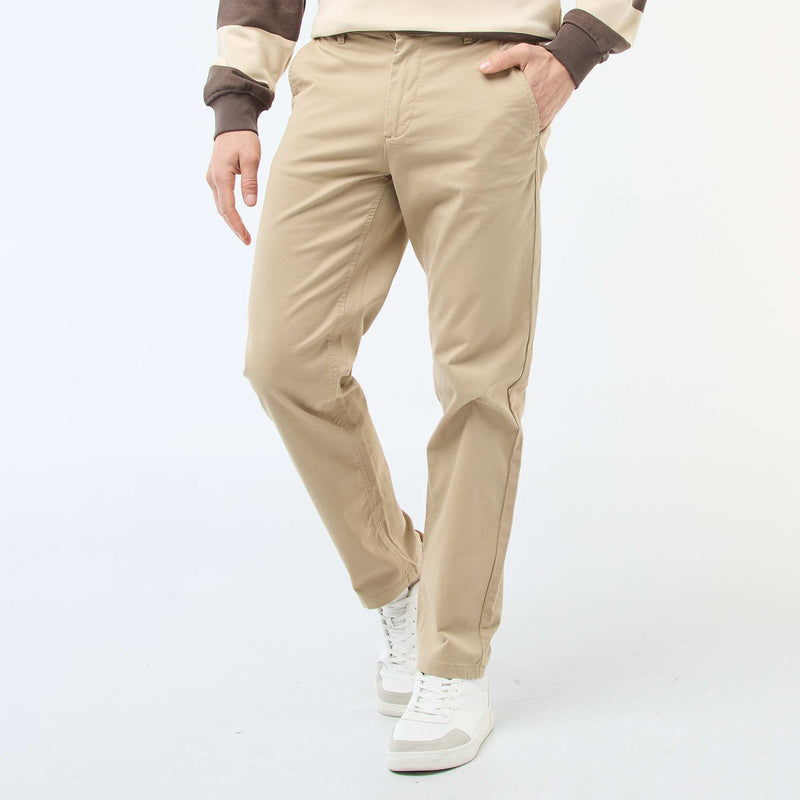 Pantalon chino regular - L32