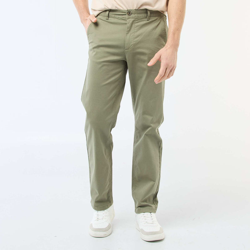 Pantalon chino regular - L32