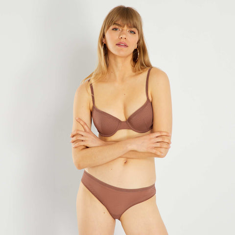 Soutien-gorge paddé microfibre