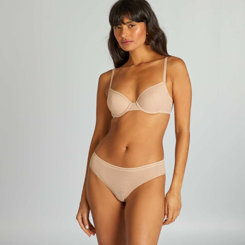 Soutien-gorge paddé microfibre