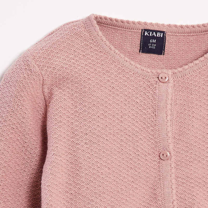 Gilet en maille fantaisie