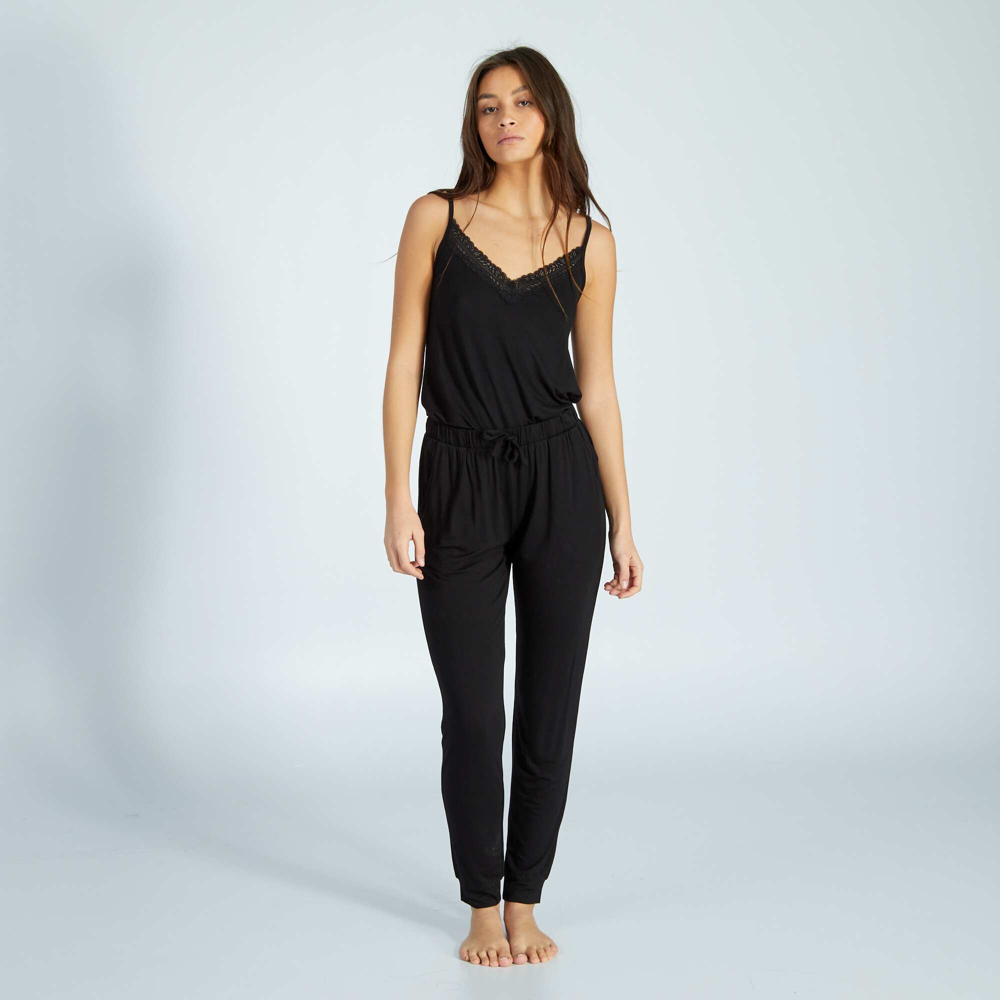 Pantalon de nuit fluide