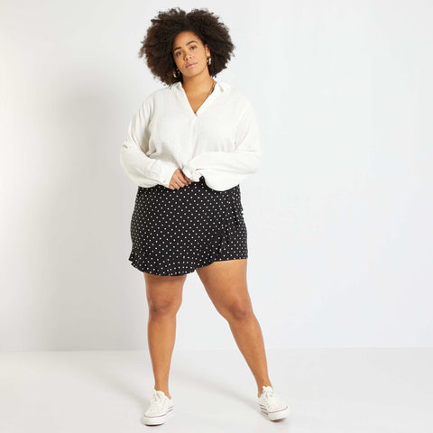 Blouse en gaze de coton