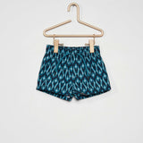 bleu turquoise/bleu marine