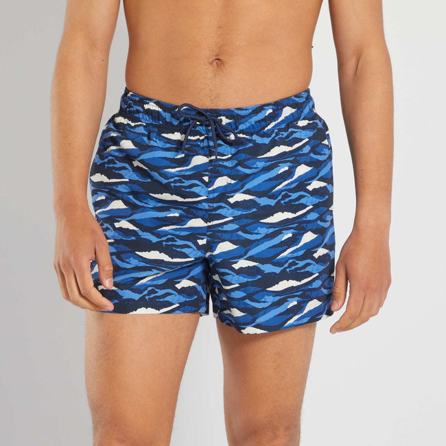 Bleu/camouflage