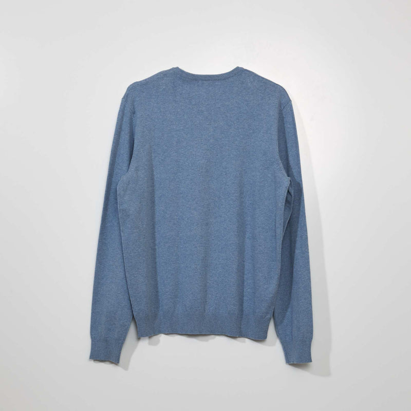 Pull basique en maille unie