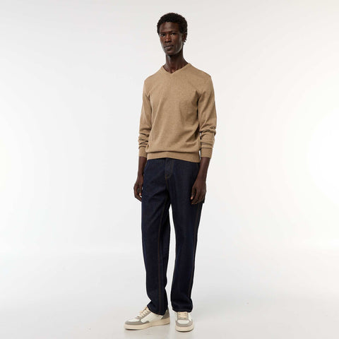 Pull basique en maille unie